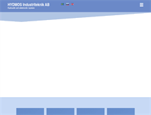 Tablet Screenshot of hydmos.se